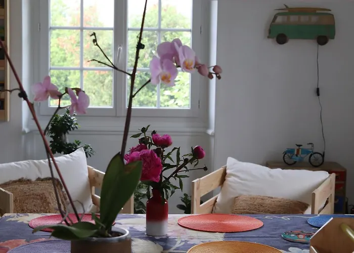 D'hôtes Hor Dago Près De La Gare Avec 2 Vélos Bed and breakfast Hendaya